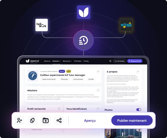 Création et multidiffusion intelligente de vos offres